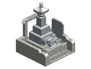 2.25㎡五輪塔モデル